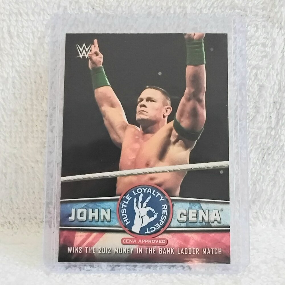 3/$25 Mint 2017 Topps Heritage John Cena WWE Card 30 of 40!!